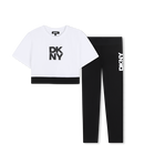 Set aus t-shirt und leggings DKNY 
                    GIRL