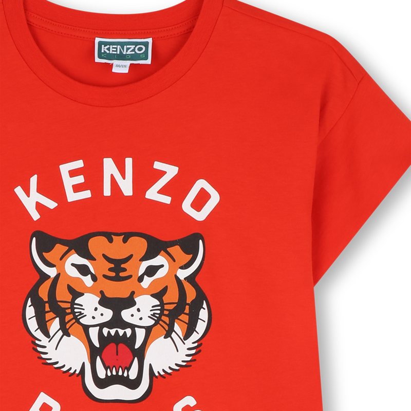 Kleid mit Volantbesatz KENZO KIDS 
                        GIRL