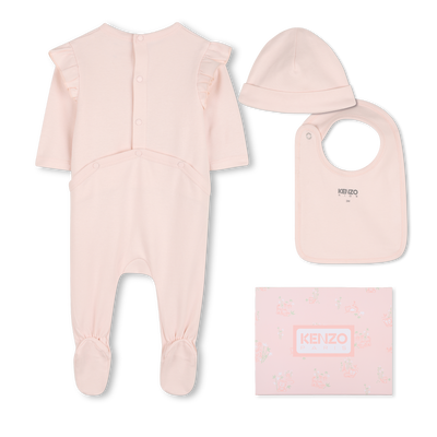 PAJAMA, HUT UND L&Auml;TZCHEN SET KENZO KIDS GIRL