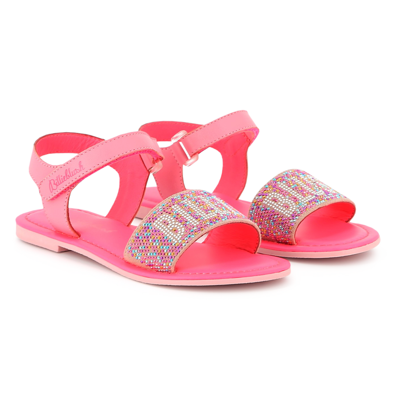 Klett-Sandalen aus Leder BILLIEBLUSH 
                        GIRL