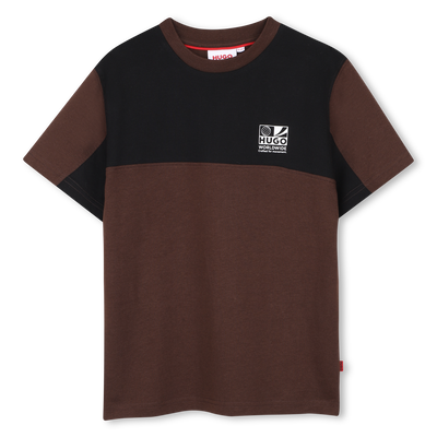 T-Shirt mit kurzen &Auml;rmeln HUGO BOY