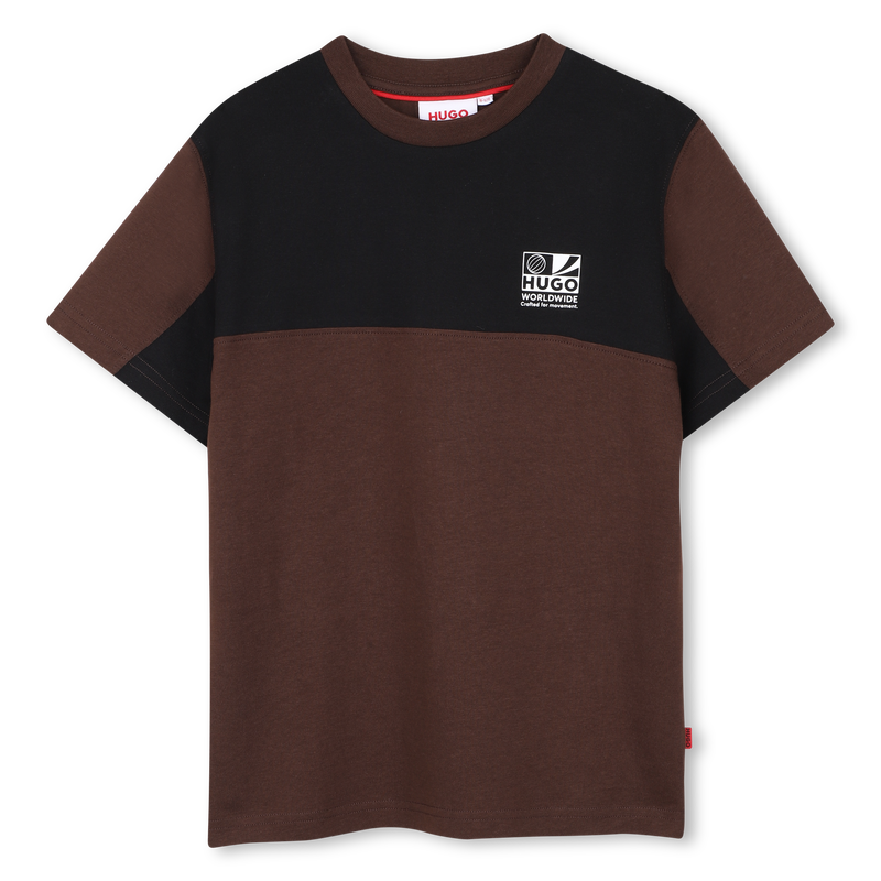 T-Shirt mit kurzen &Auml;rmeln HUGO 
                        BOY