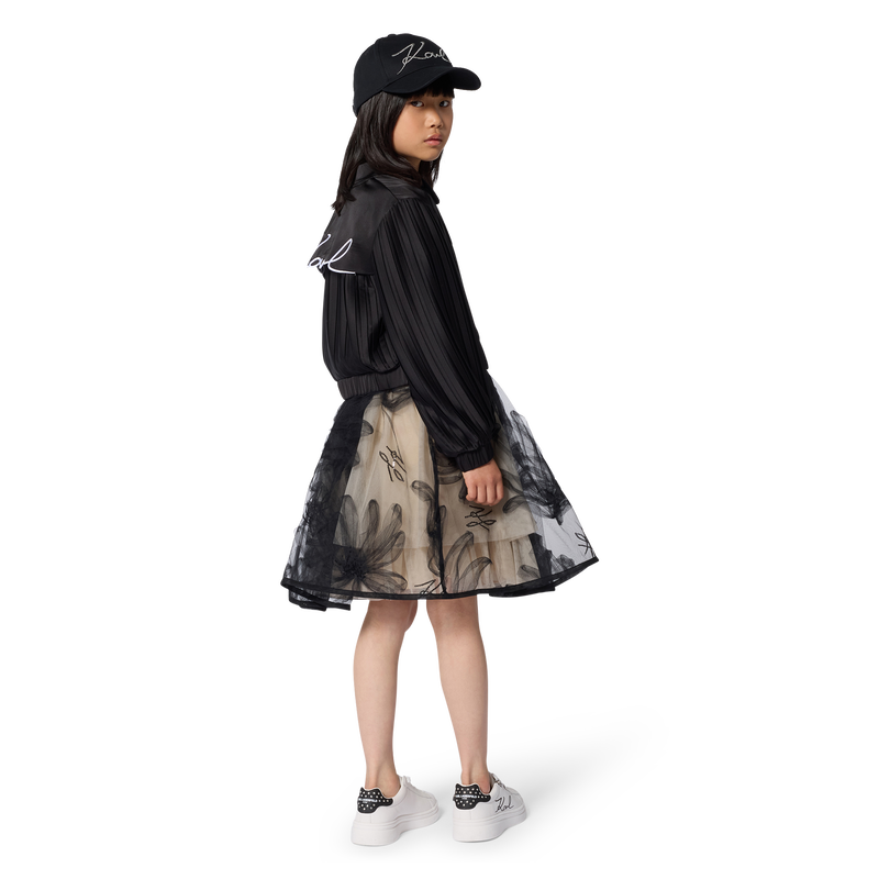 SNEAKERS AUS RINDSLEDER KARL LAGERFELD KIDS 
                        GIRL