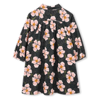 Langes Kleid mit Puff&auml;rmeln KENZO KIDS 
                    GIRL