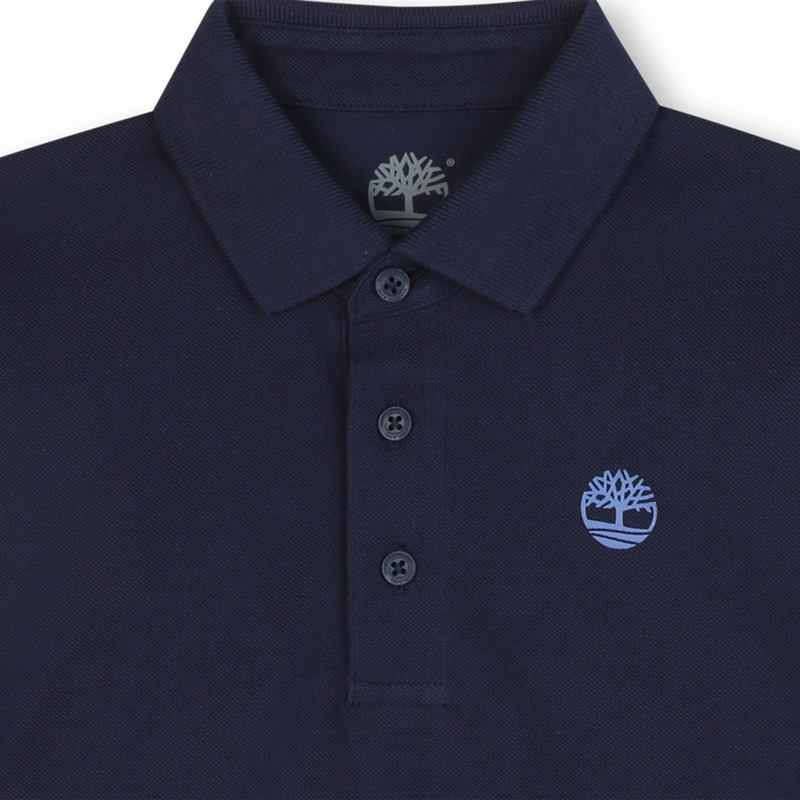 Kurz&auml;rmeliges Poloshirt aus Baumwolle TIMBERLAND 
                        BOY