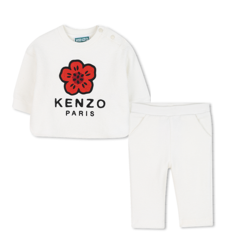 Set aus Sweatshirt + Hose KENZO KIDS 
                        GIRL