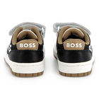 Ledersneaker mit Klettriemen BOSS 
                    BOY