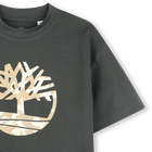 T-Shirt mit Logo-Reliefdruck TIMBERLAND 
                    BOY