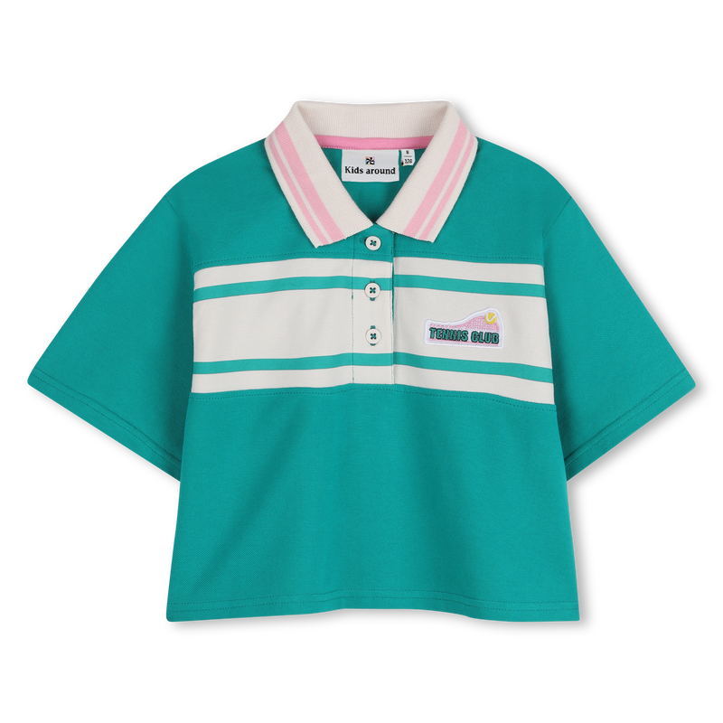 KURZ&Auml;RMELIGES POLOSHIRT KIDS AROUND 
                        GIRL