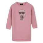 Langes Kleid KARL LAGERFELD KIDS 
                    M&Auml;DCHEN