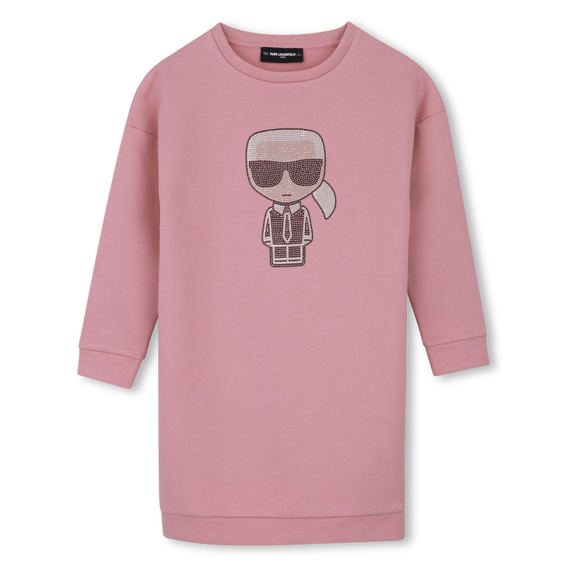 Langes Kleid KARL LAGERFELD KIDS 
                        M&Auml;DCHEN