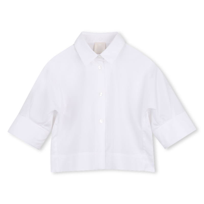 Hemd mit halben &Auml;rmeln GIVENCHY 
                        M&Auml;DCHEN