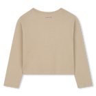 Lang&auml;rmeliges T-Shirt aus Jersey MICHAEL KORS 
                    GIRL