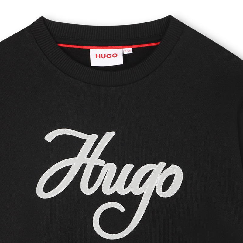 Sweatshirt mit Rundhalsausschnitt HUGO 
                        GIRL