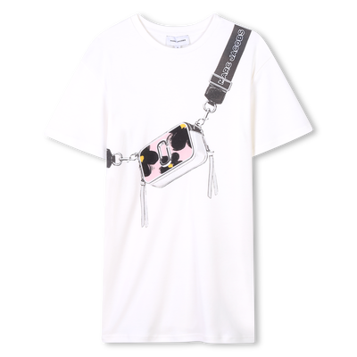 Kurz&auml;rmeliges Baumwollkleid MARC JACOBS GIRL