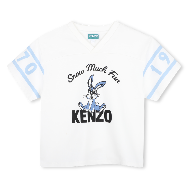 T-Shirt mit kurzen &Auml;rmeln KENZO KIDS 
                        BOY
