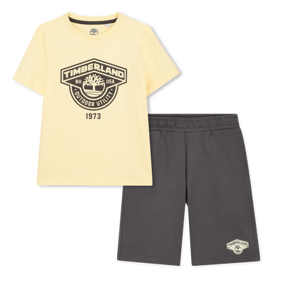 Set aus t-shirt und bermudashorts TIMBERLAND BOY