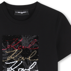 Kurz&auml;rmeliges t-shirt KARL LAGERFELD KIDS 
                    GIRL