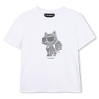 Kurz&auml;rmeliges t-shirt KARL LAGERFELD KIDS 
                    GIRL