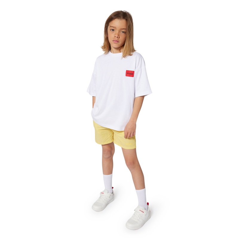 Schn&uuml;rsneaker mit Klett HUGO 
                    BOY