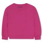 Lang&auml;rmeliges Sweatshirt KARL LAGERFELD KIDS 
                    GIRL