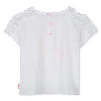 Kurzarm-T-Shirt aus Baumwolle BILLIEBLUSH GIRL