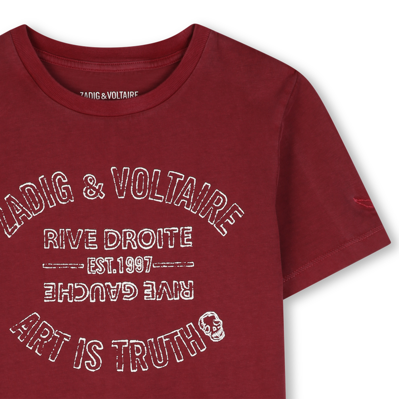 T-Shirt mit kurzen &Auml;rmeln ZADIG VOLTAIRE 
                        UNISEX