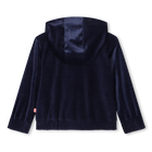 Samtige Sweatjacke mit Kapuze BILLIEBLUSH 
                    GIRL
