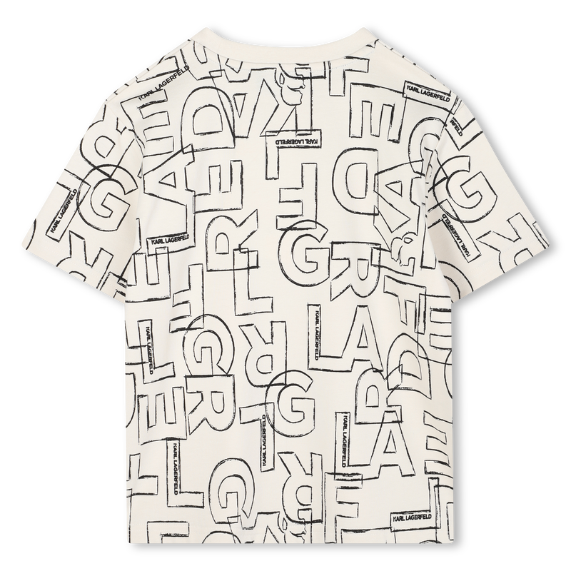 Kurzärmeliges T-Shirt KARL LAGERFELD KIDS 
                        BOY