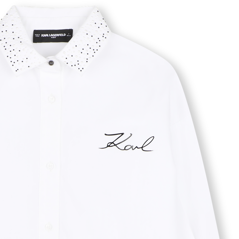 Hemdkleid KARL LAGERFELD KIDS 
                        GIRL