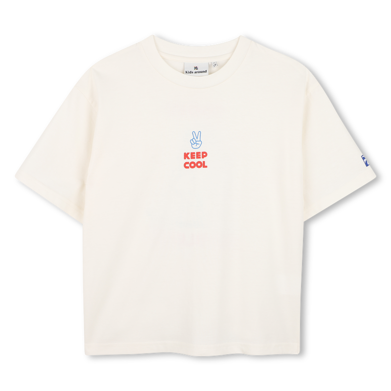 T-Shirt mit kurzen &Auml;rmeln KIDS AROUND 
                        BOY