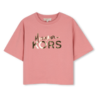 T-Shirt mit kurzen &Auml;rmeln MICHAEL KORS 
                    GIRL