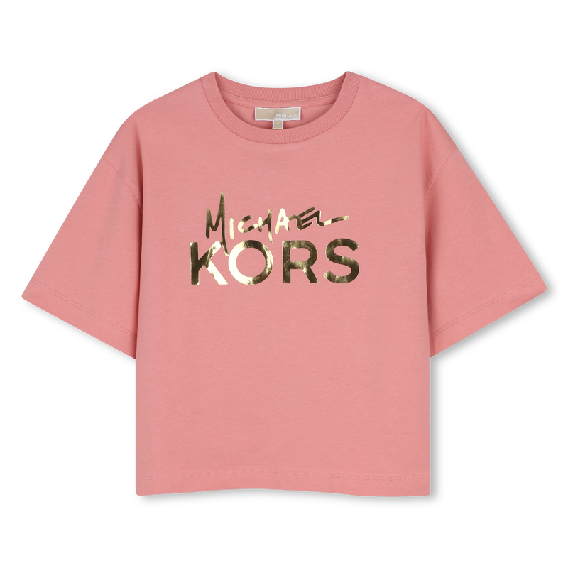 T-Shirt mit kurzen &Auml;rmeln MICHAEL KORS 
                        GIRL