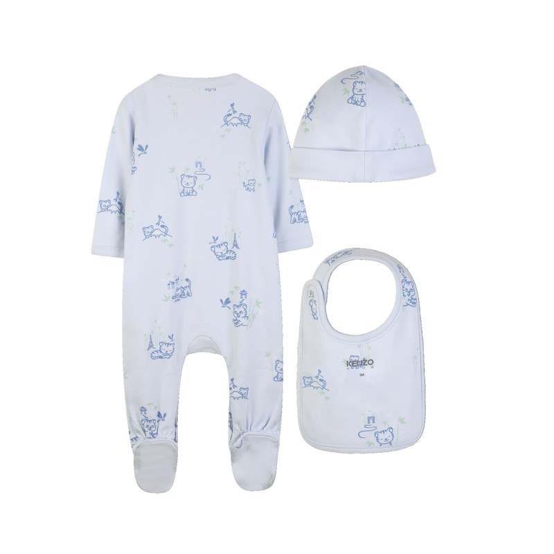 PAJAMA, HUT UND L&Auml;TZCHEN SET KENZO KIDS 
                        BOY