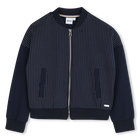 Sweatjacke mit Taschen BOSS 
                    GIRL