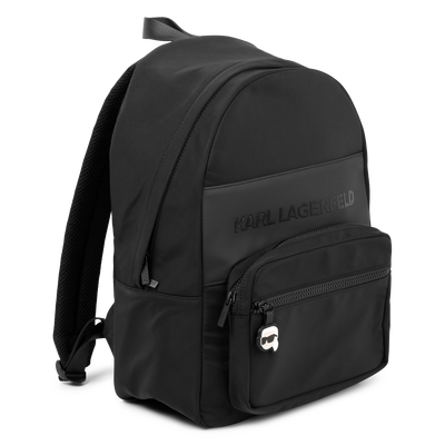 Rucksack mit Relief-Siegel KARL LAGERFELD KIDS BOY