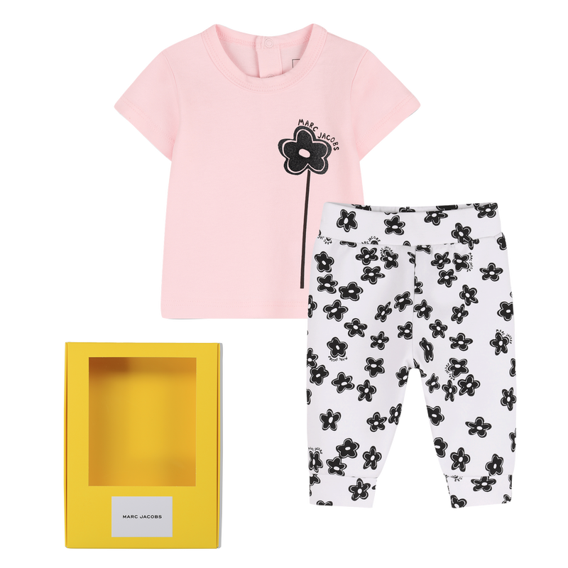 SET AUS T-SHIRT UND LEGGINGS MARC JACOBS 
                        UNISEX