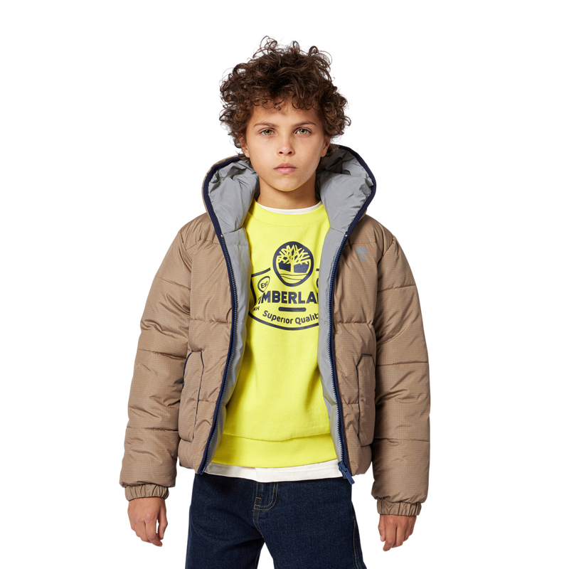 Wende-Daunenjacke mit Kapuze TIMBERLAND 
                        BOY