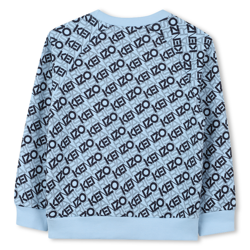 Baumwoll-Sweatshirt mit Print KENZO KIDS 
                        BOY