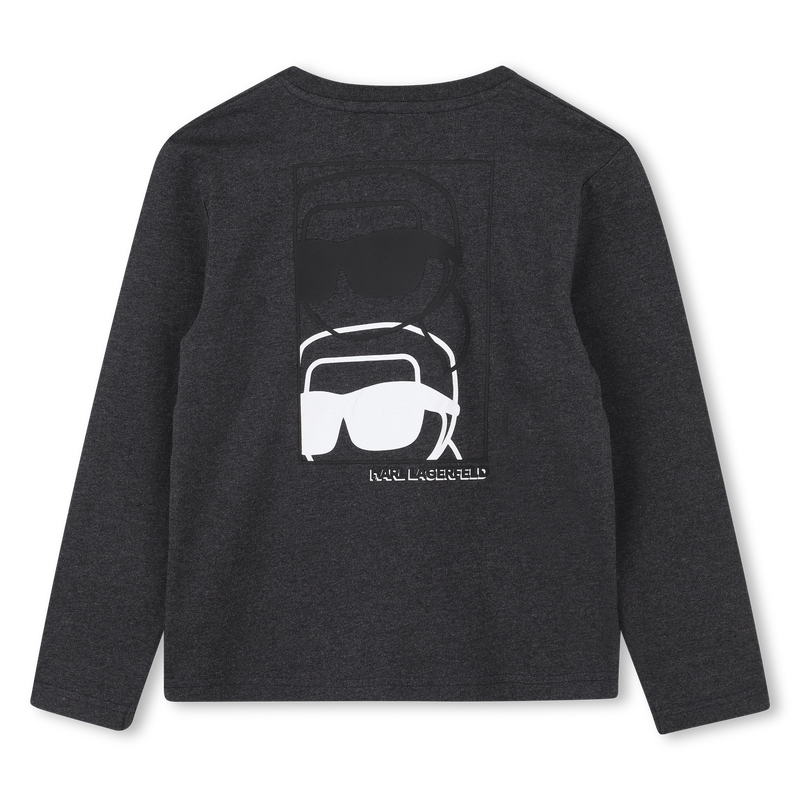 Langarm-T-Shirt KARL LAGERFELD KIDS 
                        BOY