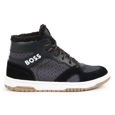 Leder-Sneakers zum Schn&uuml;ren BOSS BOY