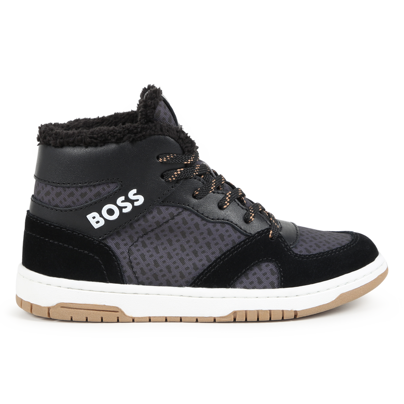 Leder-Sneakers zum Schn&uuml;ren BOSS 
                        BOY