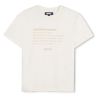 Kurz&auml;rmeliges t-shirt, GELB, hi-res