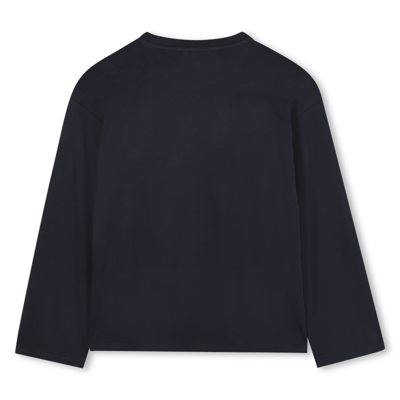 Lang&auml;rmeliges T-Shirt mit weiten &Auml;rmeln KENZO KIDS 
                        BOY