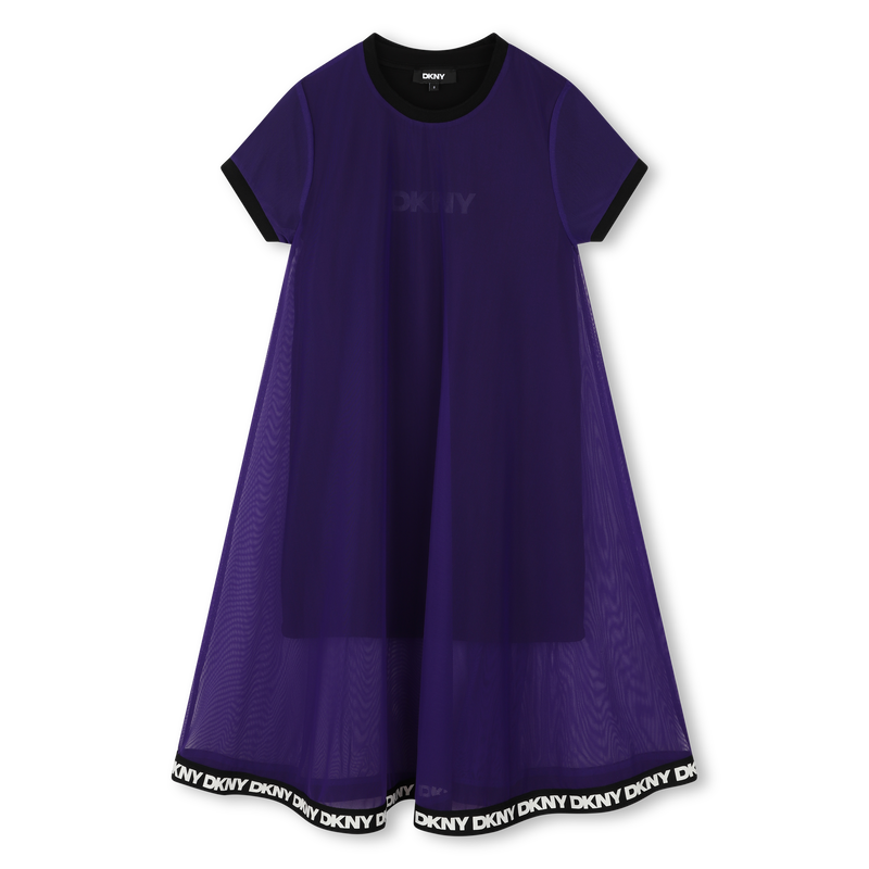 Kurz&auml;rmeliges 2-in-1-Kleid DKNY 
                        GIRL