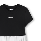 Festkleid aus Materialmix DKNY 
                    GIRL