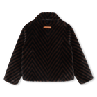 Flauschige Fleecejacke LANVIN 
                    M&Auml;DCHEN