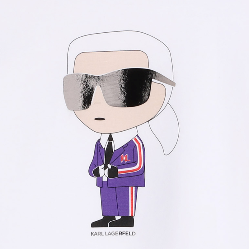 T-Shirt mit Motiv KARL LAGERFELD KIDS 
                        GIRL