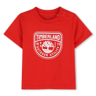 Kurz&auml;rmeliges t-shirt, ROT, hi-res