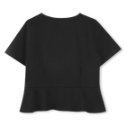 Kurz&auml;rmliges Baumwoll-T-Shirt MICHAEL KORS 
                    GIRL